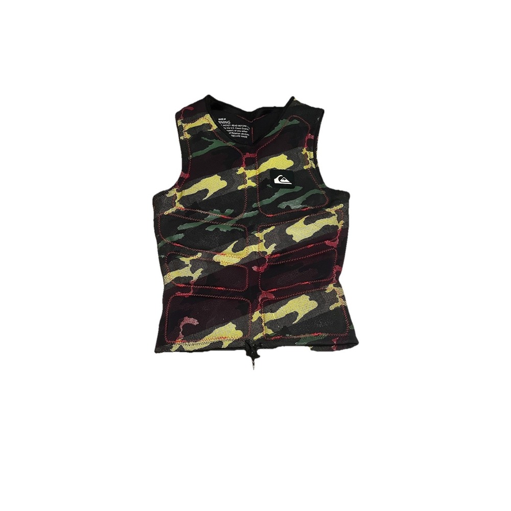 Quiksilver Wetsuit Jacket Vest Surf Wakeboard Medium